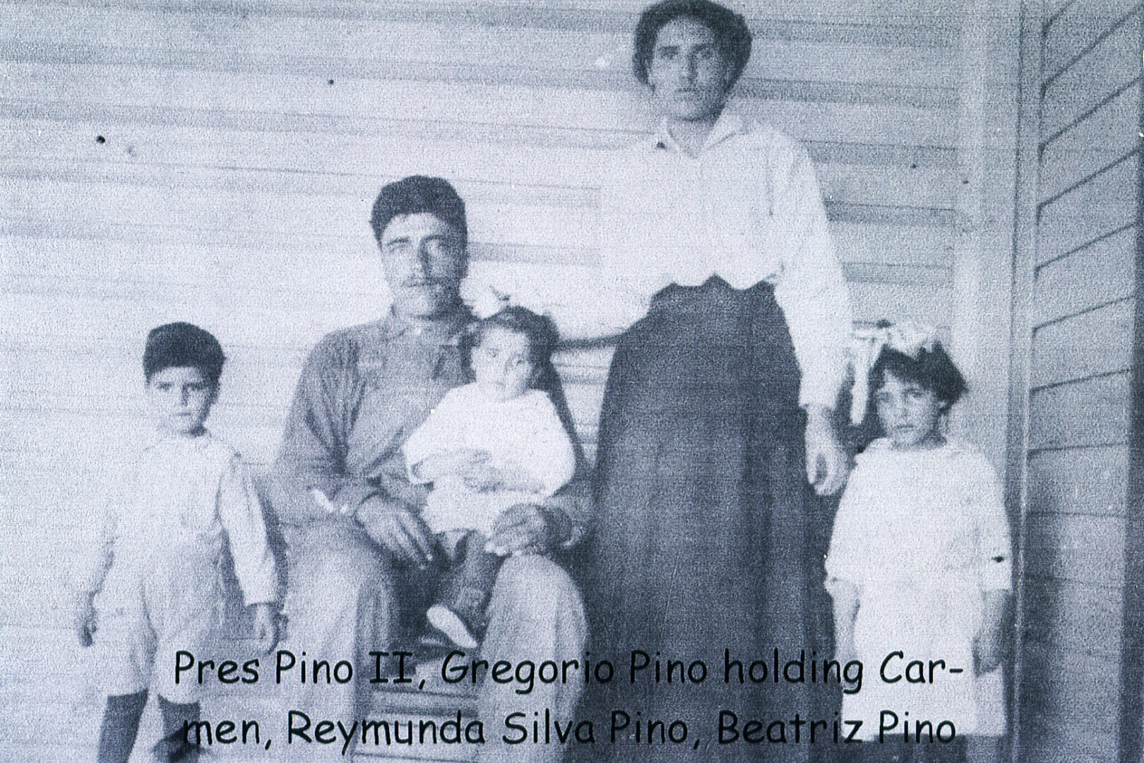 Gregorio and Reymunda Pino with Pres, Carmen, and Beatriz